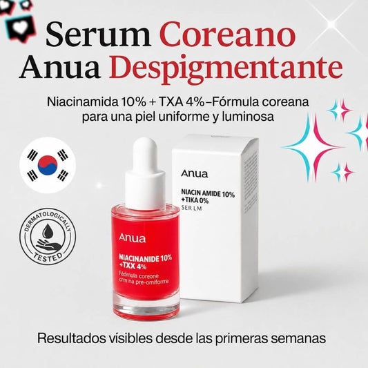 Anua Serum Coreano - Recupera la confianza en tu piel.