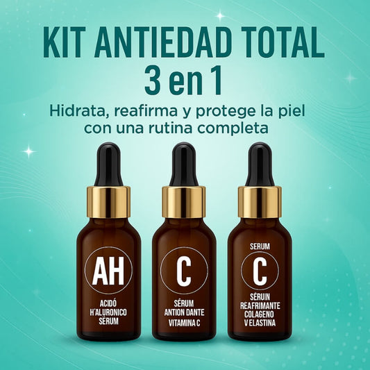 Kit Antiedad Total 3 en 1