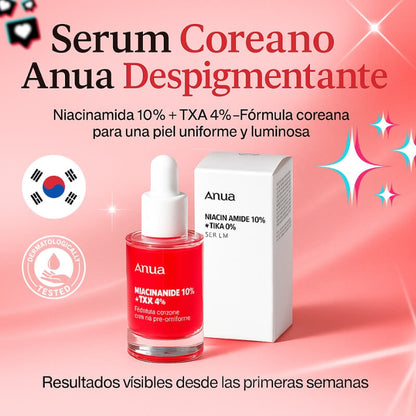 Anua Serum Coreano - Recupera la confianza en tu piel.